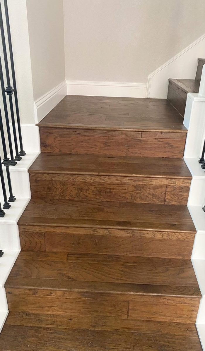 Hickory Toffee Staircase